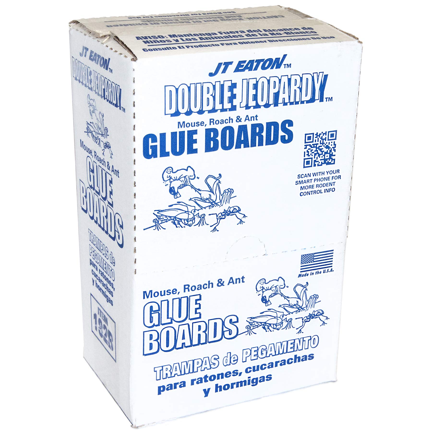 【英語版】害獣駆除/Pest Control 2枚セット Amazon.com: J T Eaton 182B Double Jeopardy Glue Board with